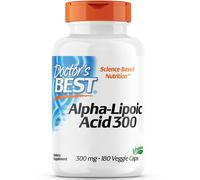 Doctor's Best, acido alfa-lipoico, 300 mg, 180 veg. Capsule - spedizione lampo