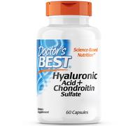 Doctor's Best, acido ialuronico + solfato di condroitina, 60 capsule - spediz...