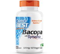 Doctor's Best, Bacopa con Synapsa, 320 mg, 60 veg. Capsule - spedizione lampo