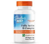 Doctor's Best Complesso B completamente attivo con Quatrefolic - 30 capsule vegetali