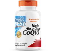 Doctor's Best, CoQ10 ad alto assorbimento con BioPerine, 100 mg, 120...
