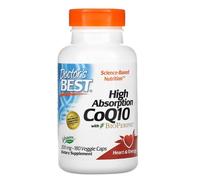 Doctor's Best CoQ10 ad alto assorbimento con BioPerine, 180 capsule vegetali