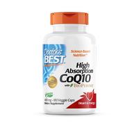 Doctor's Best, CoQ10 ad alto assorbimento con BioPerine, 400 mg, 180 Veg. Cap...