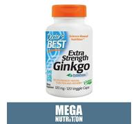 Doctor's Best Extra Forza Ginkgo 120mg 120 Capsule Veg Boost Mentale Focus