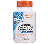 Doctors Best Glucosamina, condroitina, MSM e acido ialuronico - 150 capsule