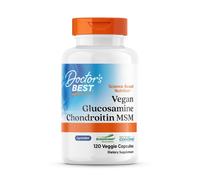 Doctor's Best Vegan Glucosamine & Chondroitin & MSM (120 Veggie Capsule)