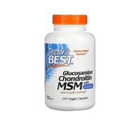 Doctor's Best Glucosamine Chondroitin MSM with OptiMSM Caps 240