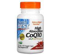 Doctor's Best, CoQ10 ad alto assorbimento con BioPerine, 100 mg, 120 Veg. Cap...