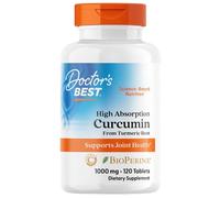 Doctor's Best Kurkumina (complesso di curcumina C3) in BioPerine - 120 comp