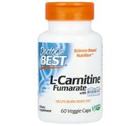 Doctor's Best L-Carnitina Fumarato con Biosint Carnitina 855 mg, 60 capsule
