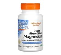 Doctor's Best High Absorption Magnesium 100 mg (120 Compressa)
