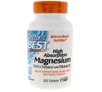 Doctor's Best High Absorption Magnesium 100 mg (120 Compressa)