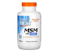 Doctor's Best MSM con OptiMSM, 1.000 mg, 360 capsule