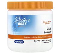 Doctor's Best MSM in polvere con OptiMSM - 250 g