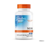 Doctor's Best, MSM with OptiMSM, 1000 mg, 180 capsule - spedizione lampo