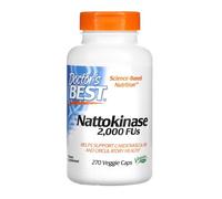 Doctor's Best Nattokinase, 2.000 FU, 270 capsule vegetali