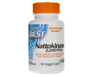 Doctor's Best Nattokinaza 2000 FU - 90 kapsułek