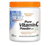 Doctor's Best polvere pura di vitamina C con QC 250 g