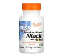 Doctor's Best Retard-Niacina con niaXtend 500 mg 120 compresse