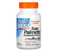 Doctor's Best Saw Palmetto estratto standardizzato, 180 capsule