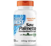 Doctor's Best Saw Palmetto Standardized Extract 320 mg (60 Capsule morbida)