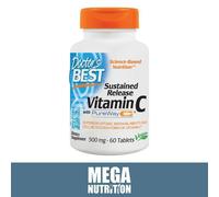 Doctor's Best Sostenuto Rilascio Vitamina C Con Pureway-C, 500mg - 60 Compresse