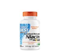 Doctors Best - Time-release Niacin with niaXtend, 500mg - 120 tablets