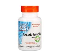 Doctor's Best Tocotrienole con EVNol SupraBio, 50 mg, 60 capsule molli