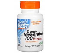 Doctor's Best - TRANS RESVERATROLO - 100 mg 60 capsule