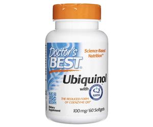 Doctor's Best Ubiquinolo con Kaneka Q+ 100 mg - 60 Capsule molli