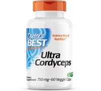 Doctor's Best, Ultra Cordyceps, 750 mg, 60 veg. Capsula - spedizione lampo