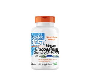 Doctors Best - Vegan Glucosamine & Chondroitin & MSM - 120 vcaps