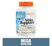 Doctors Best Vena Supporto Con Diosvein & MenaQ7 Vitamina K2 MK7 60 Capsule Veg