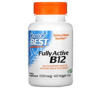 Vitamina Attiva B-12 1500 mcg 60 capsule vegetali Best Fully Doctors Best