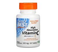 Doctor's Best Vitamina C ad alto assorbimento con PureWay-C, 500 mg, 60...