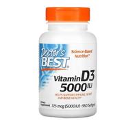 Doctor's Best Vitamina D3 5000 UI, 360 capsule
