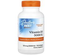 Doctor's Best Vitamina D3 5000 UI, 720 capsule