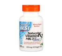 DOCTOR'S BEST VITAMINA K2 NATURALE CON MENAQ7 100 ΜG 60 CAPSULE VEGETALI