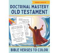 Doctrinal Mastery Coloring Book, Old Testament: Scripture Verses to Color | Gifts for LDS Young Men Women, Seminary, Missionary, Adults, Ages 11+