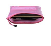 Document Bag Folder for documents Zipper File Pocket Storage Organizer Office School Supply(Color1)