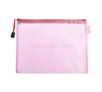 Document Bag Folder for documents Zipper File Pocket Storage Organizer Office School Supply(Green)