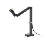 Document camera per insegnanti e aule Fotocamera for documenti USB 4K e webcam da 12 MP con luce LED e microfono, fino a 60 fps, automatica, for insegnamento a distanza, dal per l'insegnamento e l'app