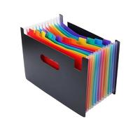 Documentalisti, classificatori, Cartella portadocumenti A4 con tasche a soffietto espandibili, organizer for ufficio e cancelleria(B 13layer)