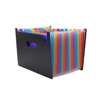 Documentalisti, classificatori, Cartella portadocumenti A4 con tasche a soffietto espandibili, organizer for ufficio e cancelleria(D 24layer)