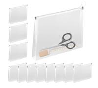 DocumentBag - 12 pezzi A4 A5 resistente Pouches Set, documentStorage Bag Water Resistant DocentBag Multi-Functional School Supplies Bag for Handouts Exam Papers | College Syllabus Organizer