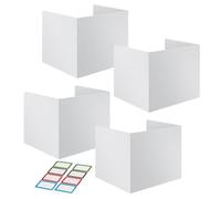 Documenti Privacy Per Studenti - 17,32 X 13,39 Pollice Scudi Privacy PP Per Ufficio Di Classe | 4 Pezzi, Documenti Separazione Studia Test, Compiti E