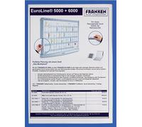 Documento di frame IT X-TRA. Line. Documento vera, guscio resistente. DIN A3. densità: Pellicola rigida. Superficie opaca. Spessore: 0,32 mm. Confezione da 1 pezzi. 5 pezzi blau