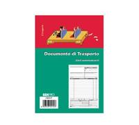 DOCUMENTO DI TRASPORTO DDT triplice copia A5 autor. 15x23 EDIPRO E5215CT 10pz