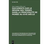 Documents Sur Le Régime Des Terres Dans La Principauté de Mor (Copertina rigida)