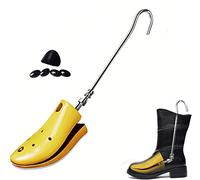 Docuuleuy Estensore per scarpe per piedi spessi, per allungare, da lavoro, altezza del collo del piede, regolabile, per scarpe da ginnastica da donna/uomo, scarpe basse da trekking, 2 pezzi, Large
